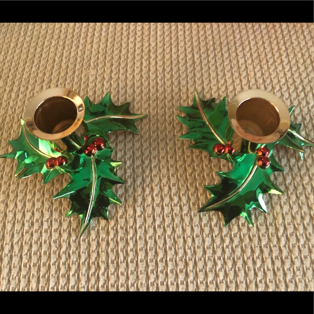 NWT Spiced Cinnamon potpourri & candlestick holders - Picture 4 of 14